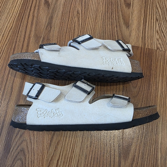 Birkenstock Champagne Le Mans Double Strap Buckle Sandal Women's EU 37, US 6-6.5 - Picture 11 of 12